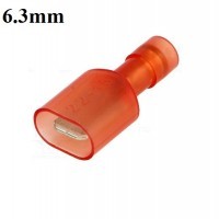 v celoti izoliran kabel čevelj, moški kabel čevelj 6,3 z izolacijo, izoliran kabelski končnik